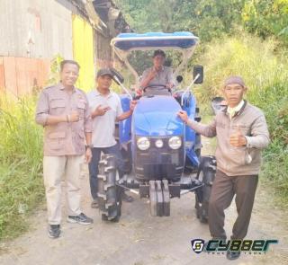 Proposal Bantuan Traktor Roda Empat Kelompok Tani Ngudi Makmur Disetujui, Bantuan Tiba di Desa Wonosari