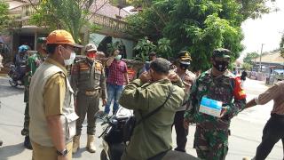 Polsek Losarang Kembali Gelar Oprasi Yustisi Prokes 3M, Kesadaran Masyarakat mulai Tinggi