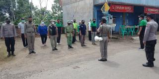 Operasi Masker PPKM MIKRO Satgas Covid- 19 Kecamatan Wanareja