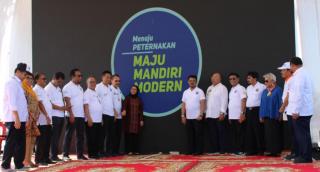 Kapolres Sergai AKBP Robin Simatupang. SH. M. Hum, Hadiri Kunjungan Kerja Menteri Pertanian RI