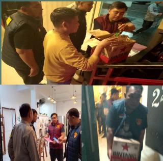 Polsek Cibeber Laksanakan Kegiatan KRYD, Sejumlah Miras Berhasil Diamankan   