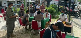 Sebanyak 45 Warga Inhu Pelanggar Prokes Terjaring Operasi Yustisi