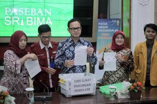 Dukung Kawasan Tanpa Rokok (KTR) Pelajar Membuat Seribu Surat