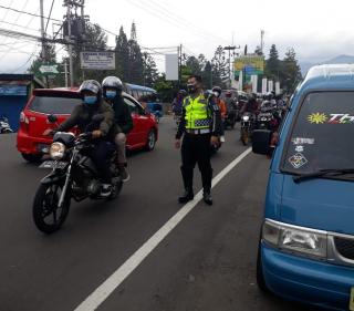 Hari Ke-3 Libur Panjang Sejumlah Kawasan di Puncak Ramai Lancar