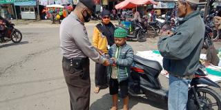 Cegah Covid-19, Polres Ciamis Terus Berikan Pemahamanan Prokes 3M Pada Masyarakat