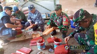 Antusias Warga Warnai Rehab Musholla dalam Program TMMD Kodim 0623/Cilegon