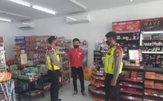Patroli Ramadhan, Sat Sabhara Polres Majalengka Polda Jabar Sambangi Pusat Perbelanjaan