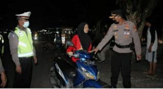 Polres Bengkalis Lakukan Razia Prokes Covid-19