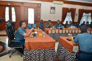 AAL Terima Tim Penilai Internal dan Pendampingan Pembangunan Zona Integritas Mabesal 
