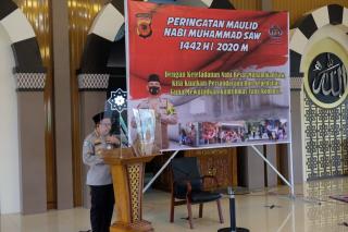 Dengan Keteladanan Nabi Besar Muhammad Kita Kuatkan Persaudaraan dan Kepedulian Guna Mewujudkan Kamtibmas Yang Kondusif