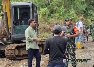 TMMD ke-128 Kodim 0623 Cilegon Kebut Pengerasan Jalan Langon–Tembulun, Dukung Akses dan Ekonomi Warga