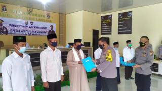 Kapolres Mesuji Hadiri pengukuhan Da,i Kamtibmas