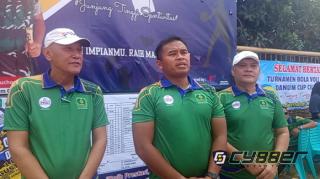 Dandim 0623/Cilegon: "Smash Impianmu, Raih Masa Depanmu", Dandim Cup 2026 Siapkan Generasi Emas Voli Putri