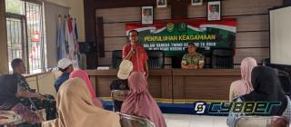 Satgas TMMD ke-128 Kodim 0623/Cilegon Gelar Penyuluhan Keagamaan di Kelurahan Mekarsari