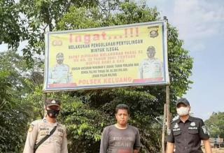 Kapolsek Keluang: Kami Akan Tindak Tegas Pelaku Karhutla 