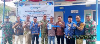 Satgas TMMD ke-128 Kodim 0623/Cilegon Resmikan Rutilahu Milik Jamian di Ciwandan