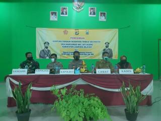 Polres Lamsel Resmikan KTN Desa Margorejo, Guna Meningkatkan Kemandirian Masyarakat