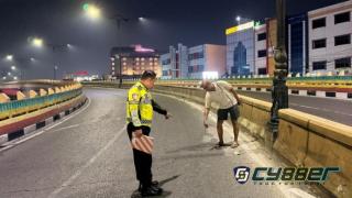 Tabrak Median Flyover Imam Munandar Pekanbaru, Remaja Asal Siak Tewas