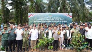 Dipertanyakan, Relokasi warga TNTN  Desa Baganlimau. 