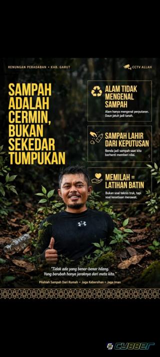 Renungan Peradaban Kabupaten Garut, Sampah Adalah Cermin, Bukan Sekedar Tumpukan