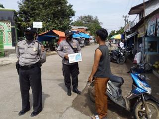Cegah Covid-19, Polres Indramayu Polda Jabar Kian Gencar Edukasi Prokes 3M