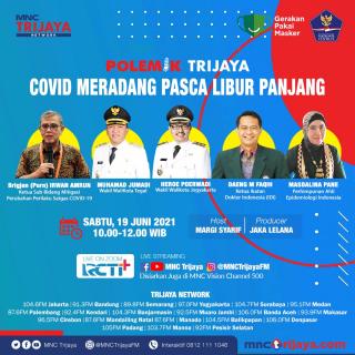 Sebagai Narasumber di MNC Trijaya Jumadi Sebut Kota Tegal di Kepung Zona Merah