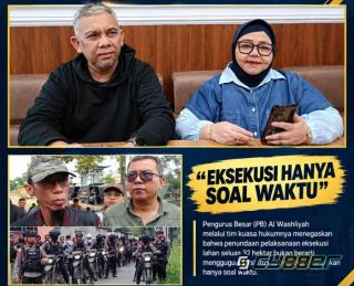 Eksekusi Lahan 32 Hektar Ditunda, Kuasa Hukum PB Al Washliyah: Ini Bukan Kekalahan, Negara Hadir