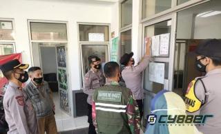 Polri Bersama Tiga Pilar Berikan Himbauan PPKM Darurat dan Bagikan Masker