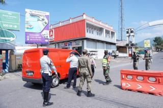 Hari Pertama PPKM Darurat di Garut, Aktivitas Masyarakat Mengalami Penurunan Signifikan