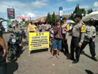 Polsek Wanayasa Gencar Melakukan Sosialisasi dan Edukasi Pentingnya Penerapan Prokes