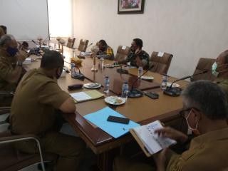 Waka Polres Indramayu, Hadir Dalam Rapat Evaluasi Pencegahan Penyebaran Covid-19