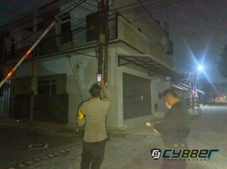 Kabel Listrik Terbakar di PCI Cibeber, Polisi Bergerak Cepat Padamkan Api
