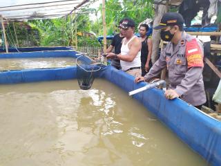 Polsek Cikedung Monitoring Tindak Lanjut Program Kampung Tangguh Lembur Tohaga Lodaya.
