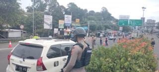 Sat Brimob Polda Jabar Amankan Operasi Yustisi Bersama Jajaran Kewilayahan