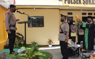 Sub Sektor Sukasari Jadi Polsek, Ini yang Disampaikan Kapolres Pada Pengukuhan