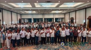Antusias Ratusan Relawan Sapu jJagat Dukung Kemenangan Paslon Gubernur Banten Andra Soni di Pilkada  Banten 2024