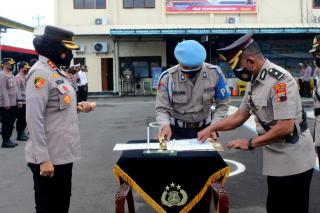 Kompol Aries Heriyanto Resmi Jabat Kapolsek Tegal Barat