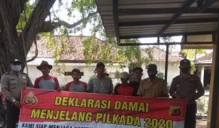 Polsek Sliyeg Ajak Masyarakat Ciptakan Situasi Kondusif Jelang Pilkada Serentak 2020