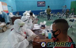 Calon PPDP di Kec.Margahayu Bandung Lakukan Rapid Test dan Swab