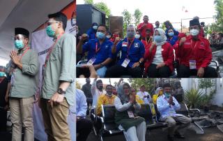 Hari Pertama Pendaftaran, 3 Paslon Bupati dan Wakil Bupati Mendaftar di KPU Kab.Bandung