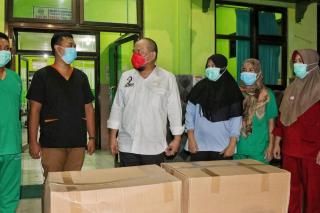 Kerja Cepat TNI AL dalam Pemberian 500 Unit APD di Apresiasi Oleh ketua DPR RI