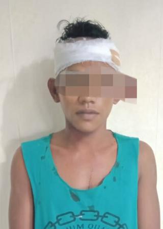 Dalam Hitungan Menit Reskrim Polsek Sidomulyo Amankan Pelaku Curat