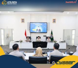 Fokuskan Benahi Pelayanan dan Kualitas SDM, Menteri Nusron Harapkan pelayanan Lebih Baik