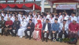 H.Muhamad Jaenudin Tekankan Ekonomi Rakyat, Infrastruktur dan Reformasi Pendidikan SMK pada HUT RI ke-81 di Cisaat