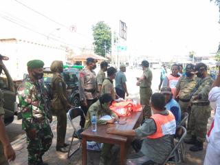 Penegakan Prokes di Wilayah Kota Pekalongan Dilaksanakan Patroli Penertiban Penggunaan Masker