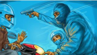 Pengendara Motor Tewas Ditembak OTK