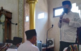 Wakil Walikota Tegal Jumadi Shalat Jum,at Pertama di Bulan Syawal 
