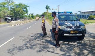 Antisipasi Terjadinya Tindak Kejahatan Polsek Krangkeng Gelar Personil Berseragam