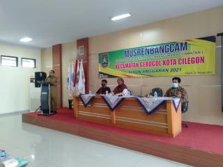 Musrenbang Kecamatan Grogol di Dukung Tiga Perusahaan