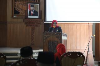 Hari Pertama Masuk Kerja Bupati Klaten Sampaikan Pidato di Sidang Paripurna DPRD